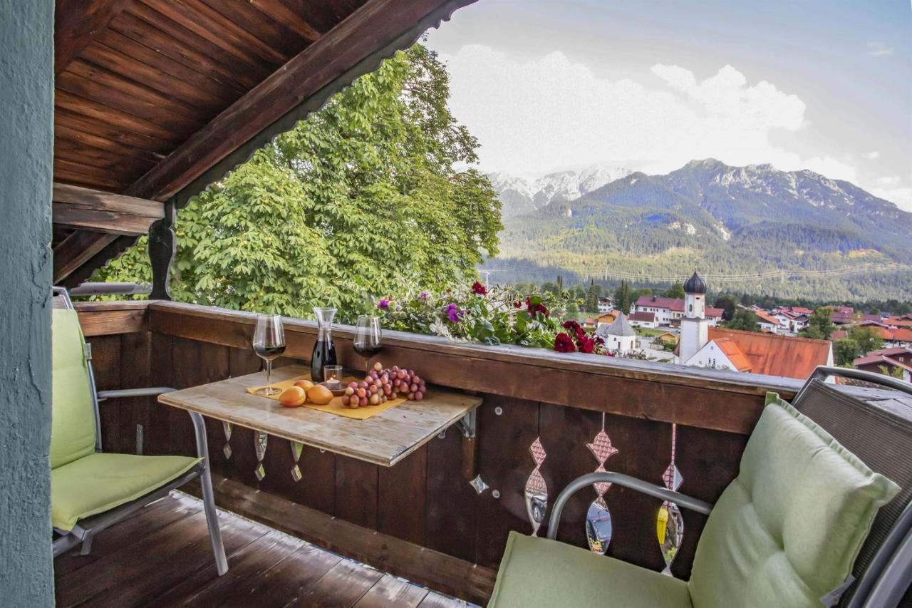Haus Holler Appartement Wallgau Buitenkant foto